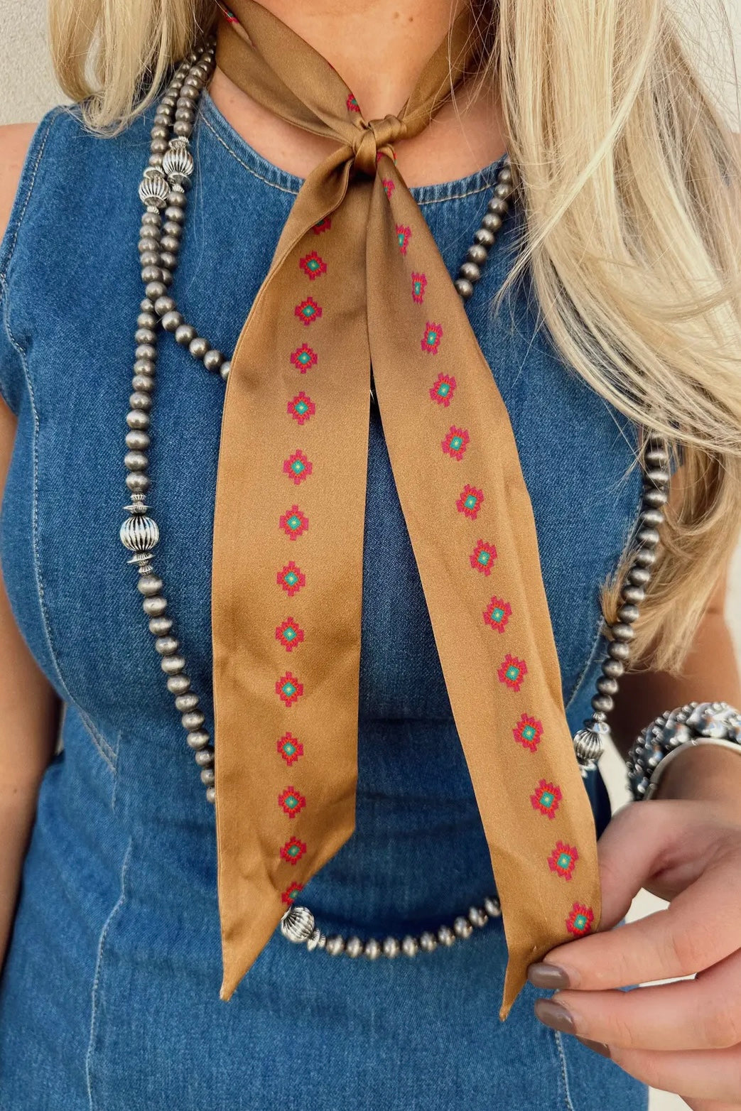 Southwest Silk Twilly Scarf