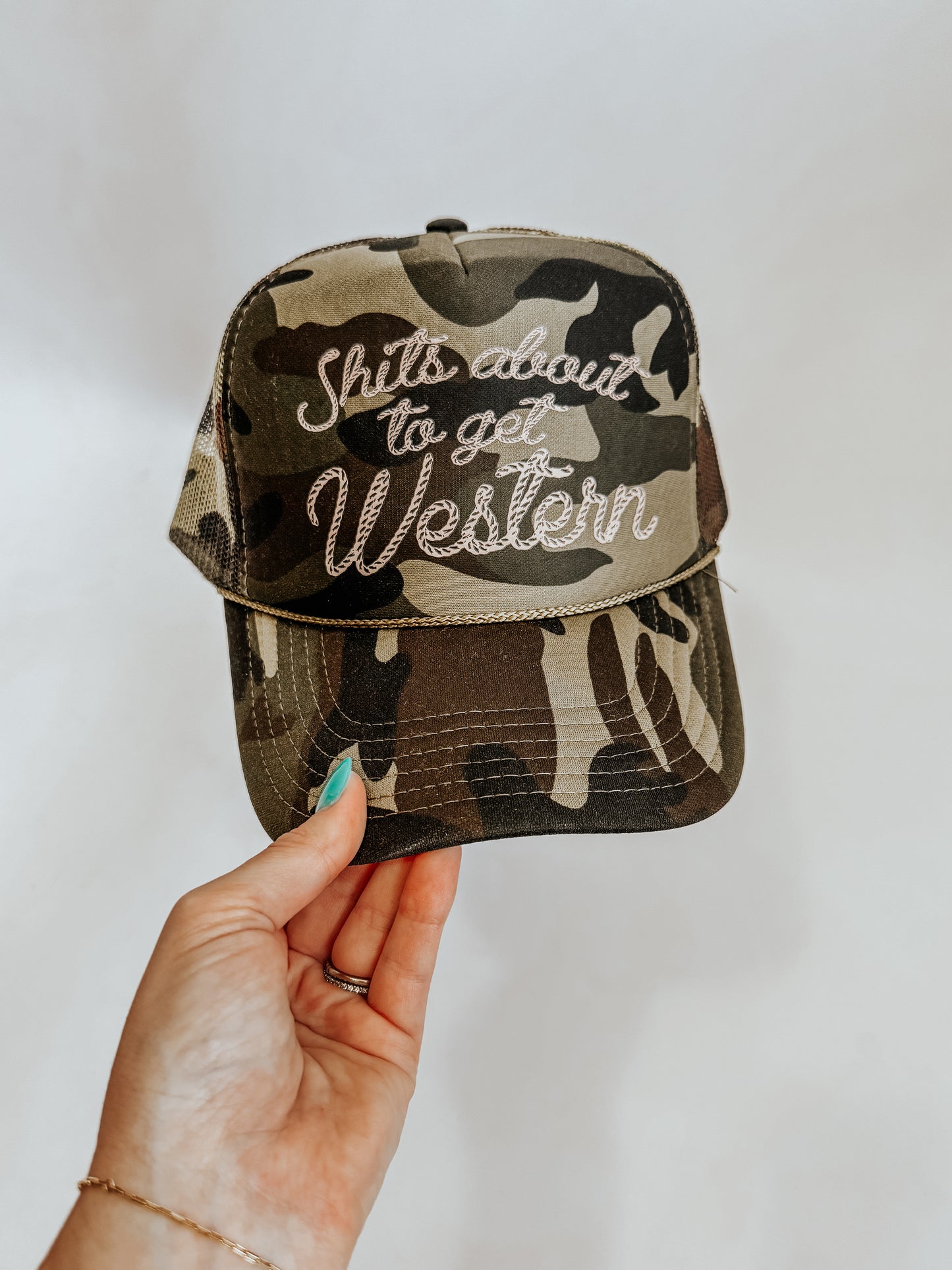 About To Get Western Hat