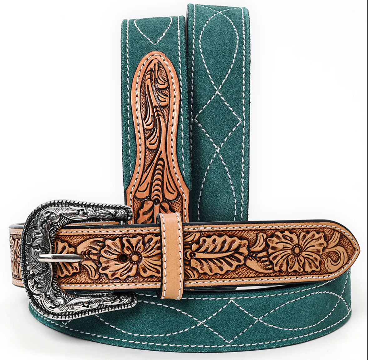 All American Suede Leather Belt