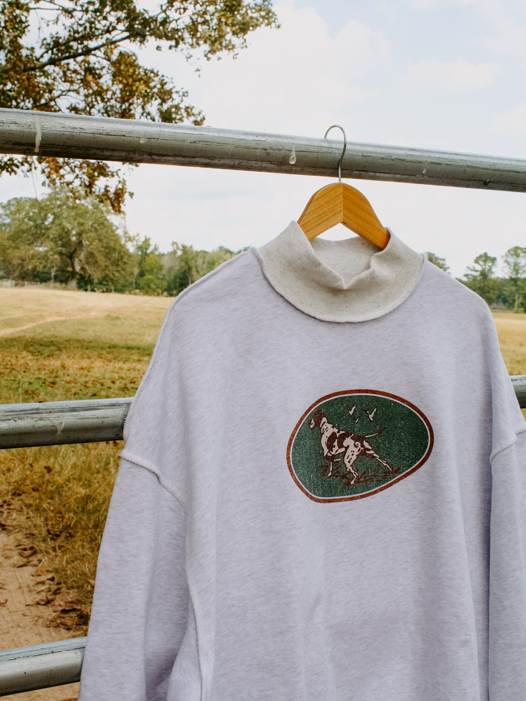 Field Days Mock Neck Crewneck