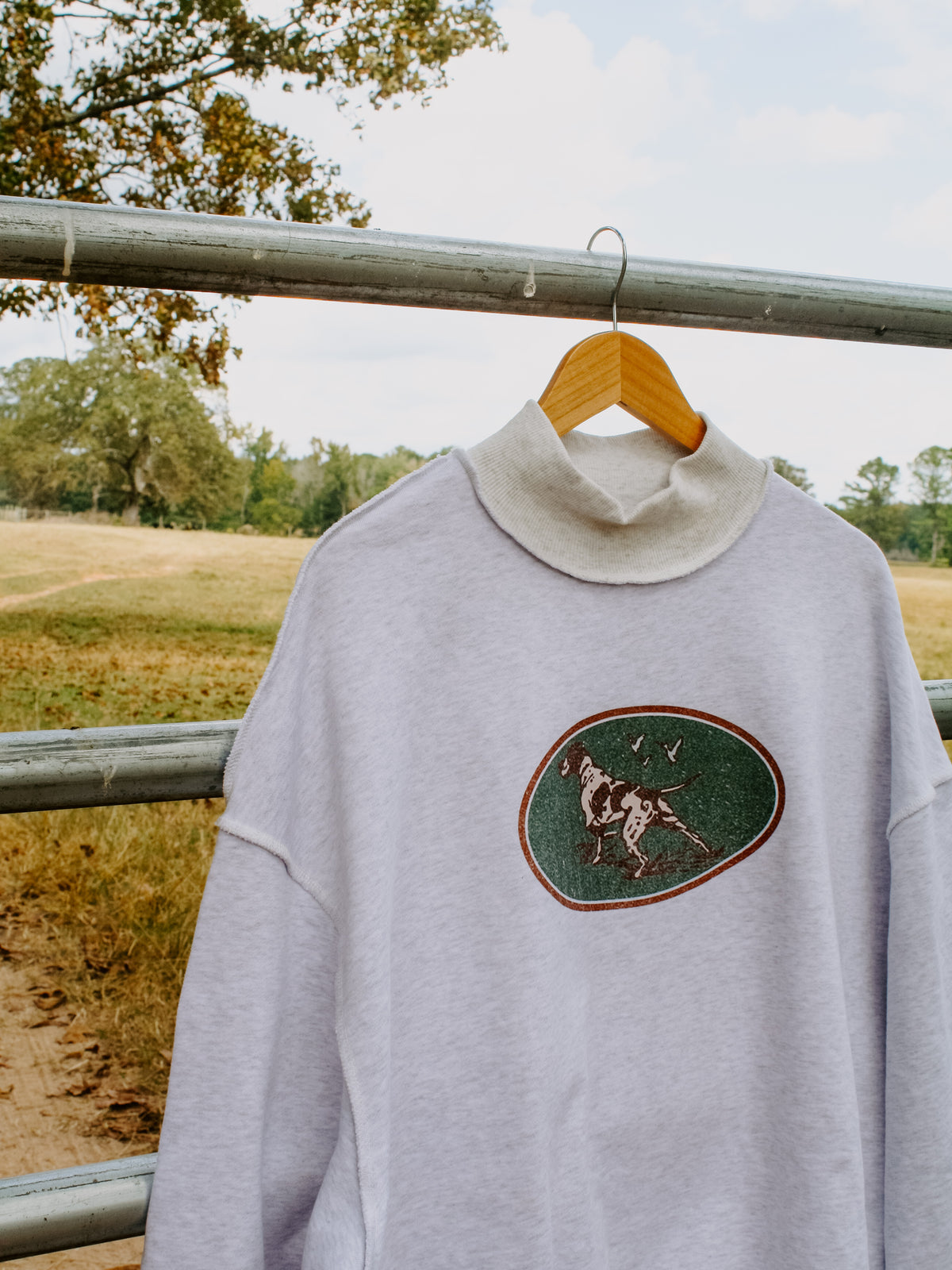 Field Days Mock Neck Crewneck