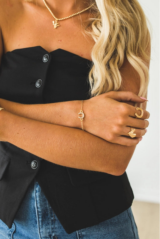 Desert Gold Horseshoe Bracelet