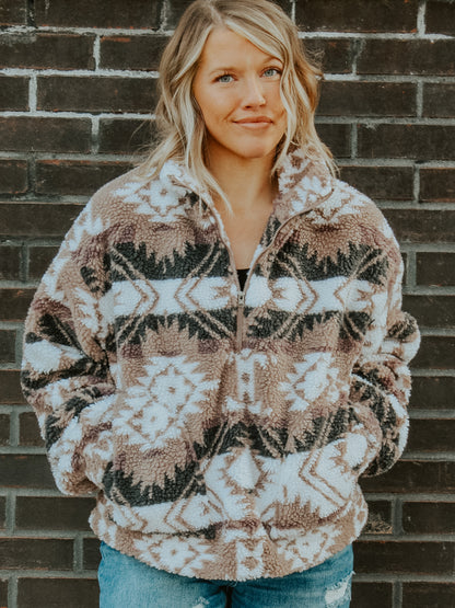 The Southwest Sherpa Pullover