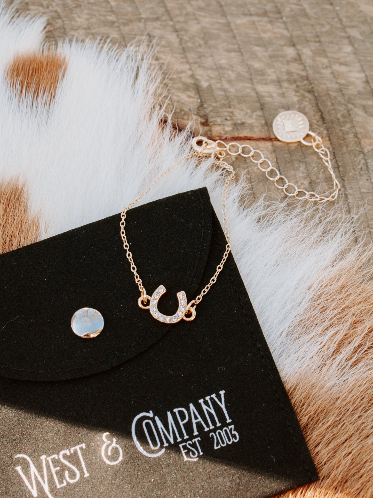 Desert Gold Horseshoe Bracelet