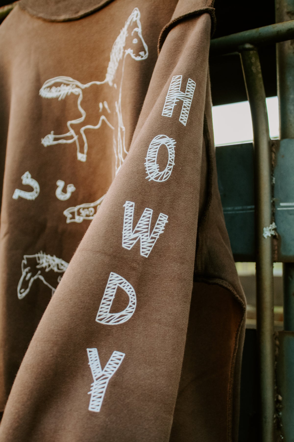 Double Luck Mock Neck Crewneck