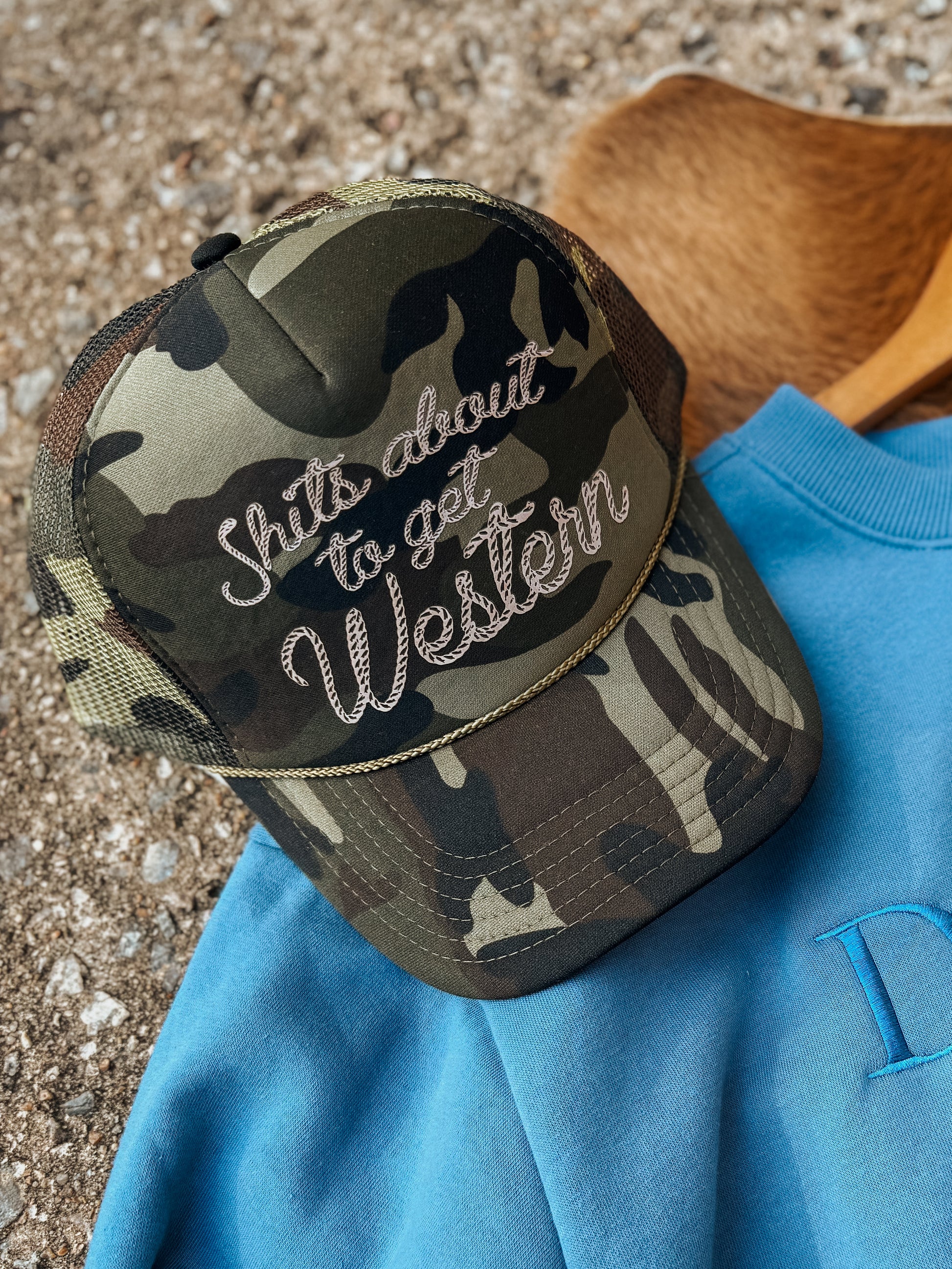 About To Get Western Hat