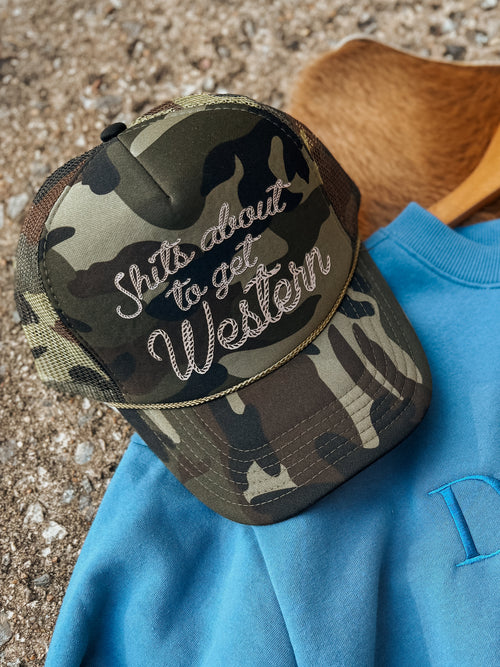 About To Get Western Hat