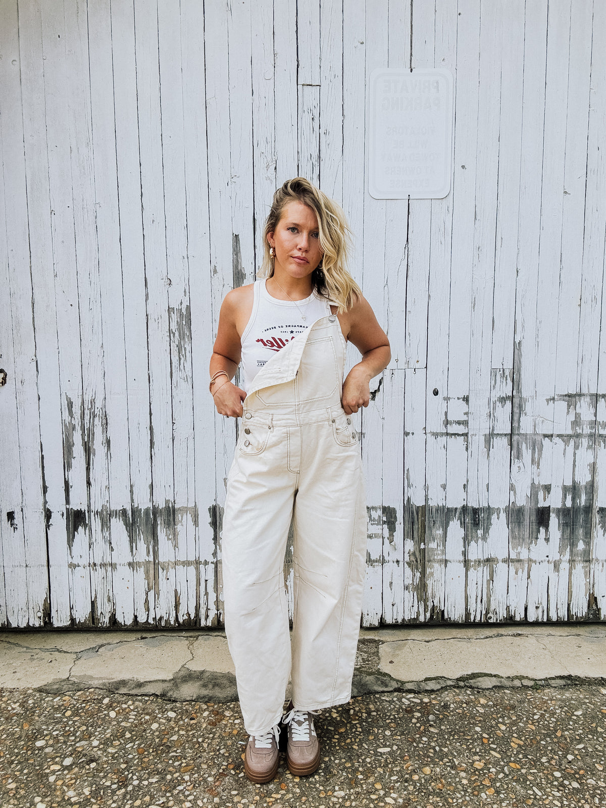 The Patch Barrel Overalls