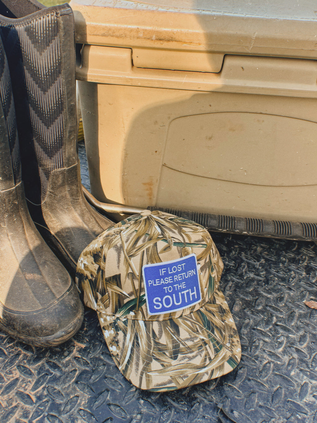 If Lost Camo Trucker Hat