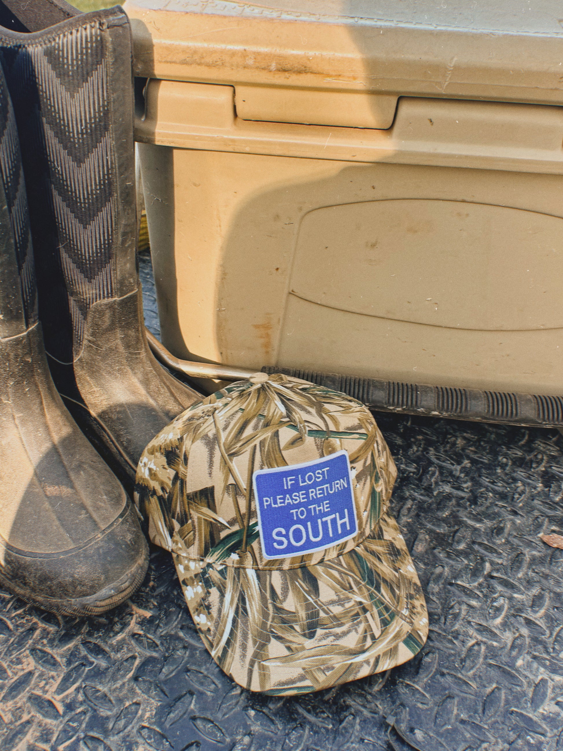 If Lost Camo Trucker Hat