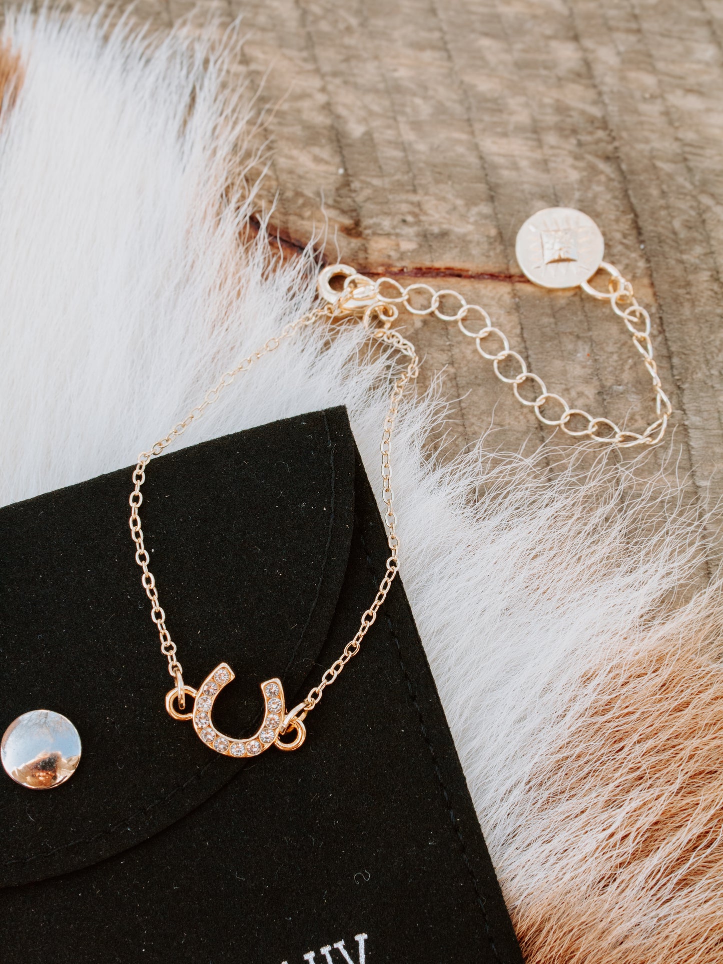 Desert Gold Horseshoe Bracelet