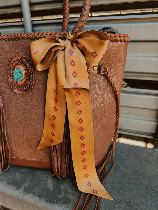 Desert Bloom Twilly Neck Scarf