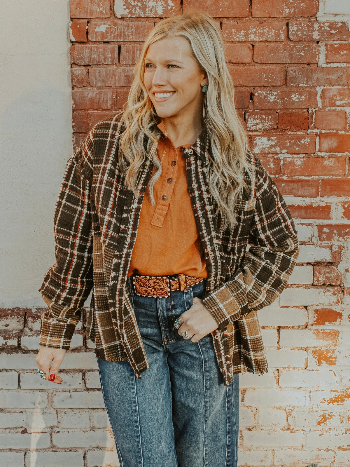 Teddy Brown Oversized Shacket