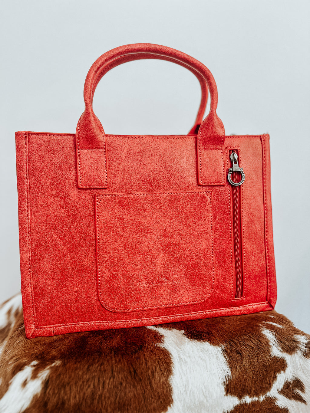 The Boot Stitch Purse + Wallet: Hot Pink