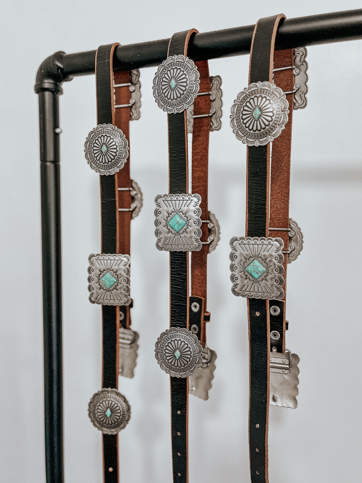 Turquoise Concho Belt