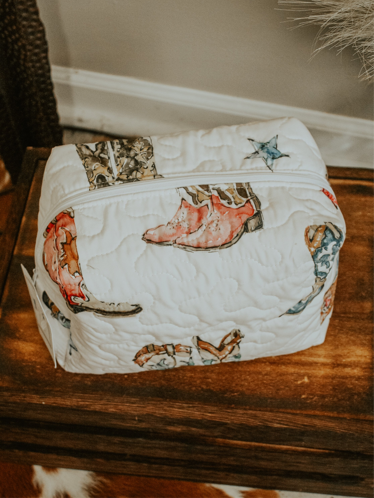 Boot Scootin Makeup Bag