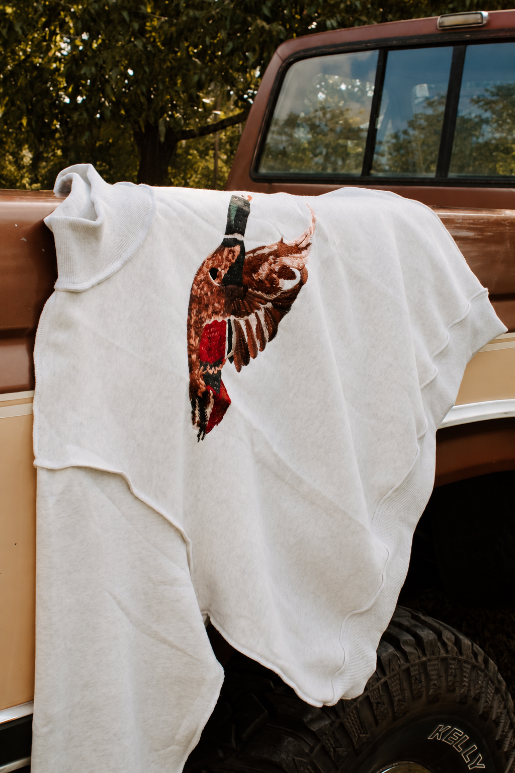 The Mallard Mock Neck Sweatshirt