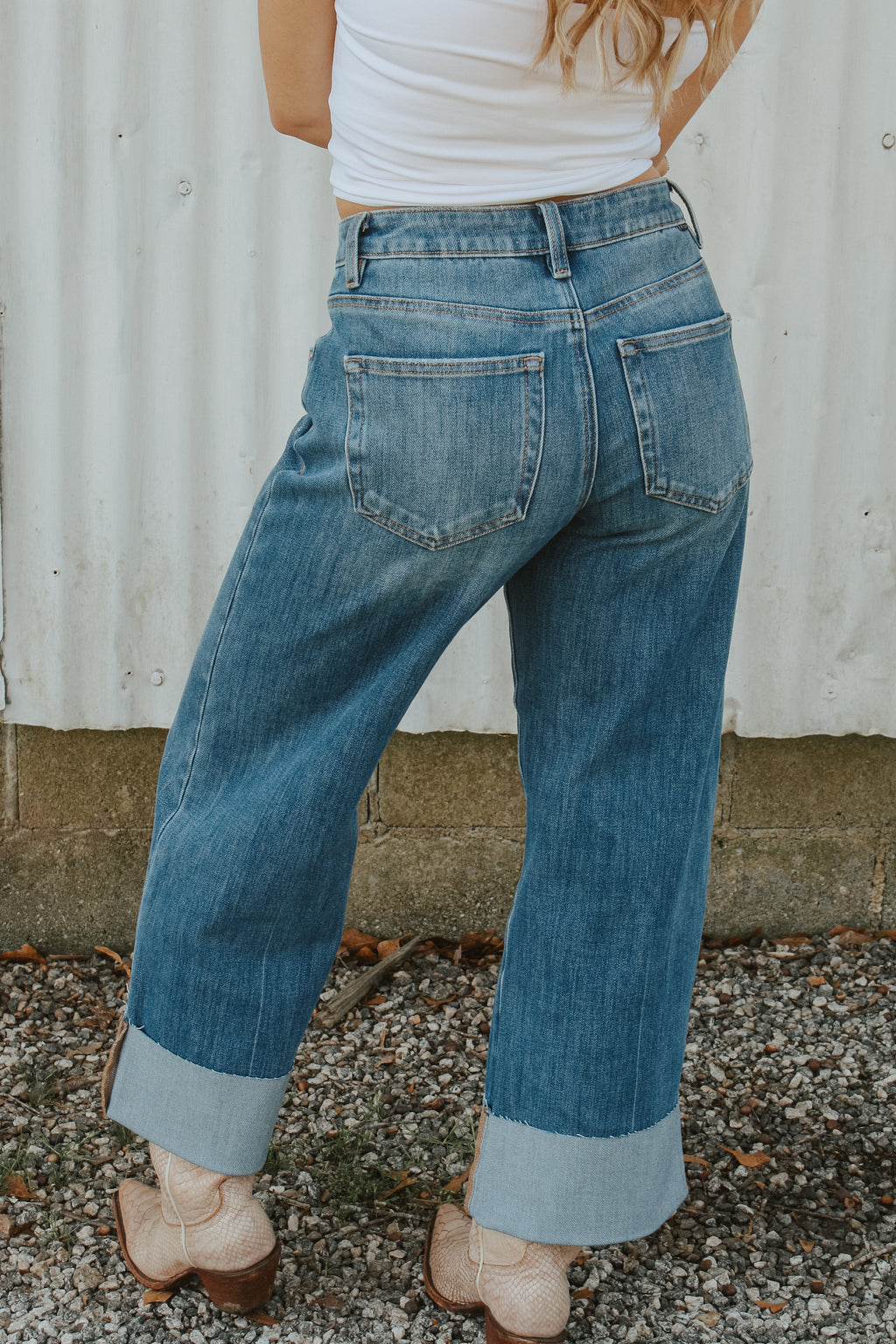 The Cheyenne Cuffed Jeans