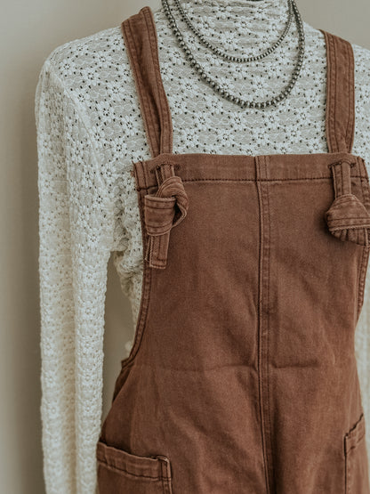 Never Better Mocha Romper