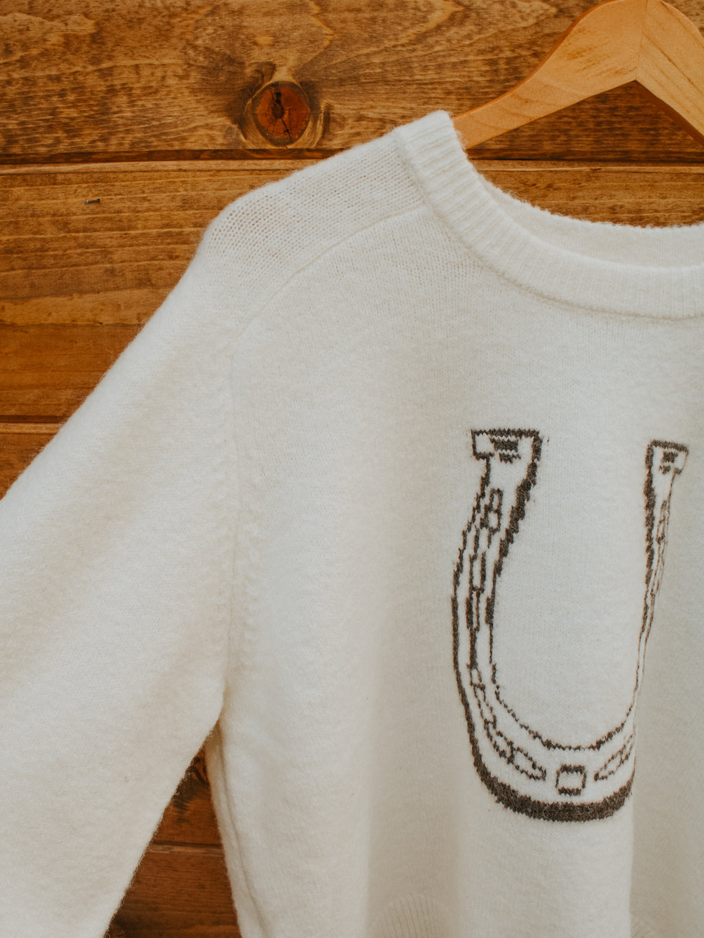 Lucky Charm Horseshoe Sweater