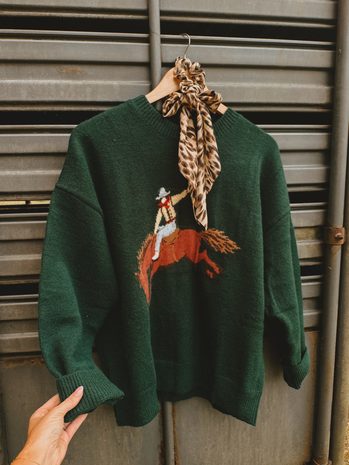Yippee Ki Yay Knit Sweater