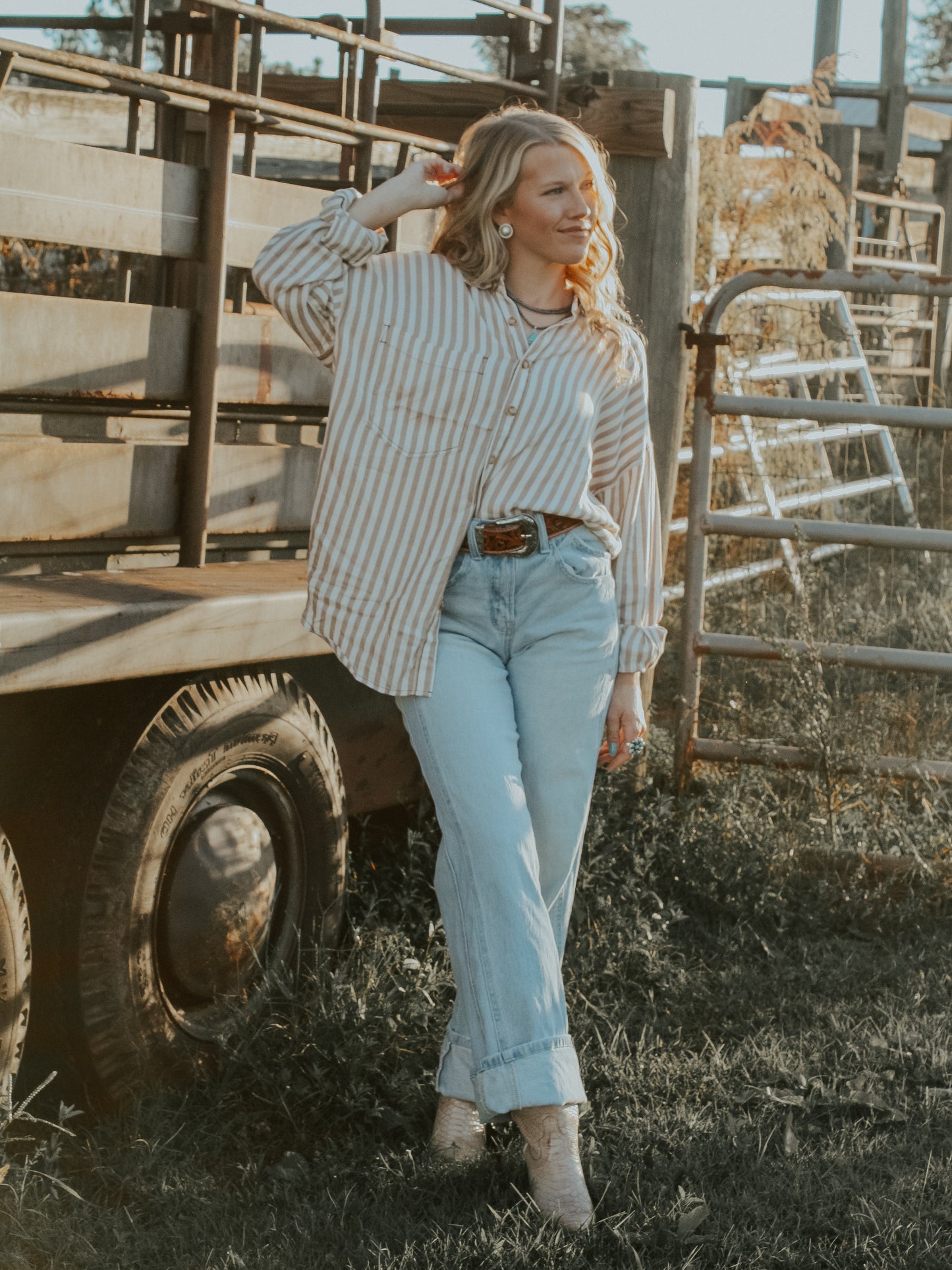 Cowgirl's Dream Button Up