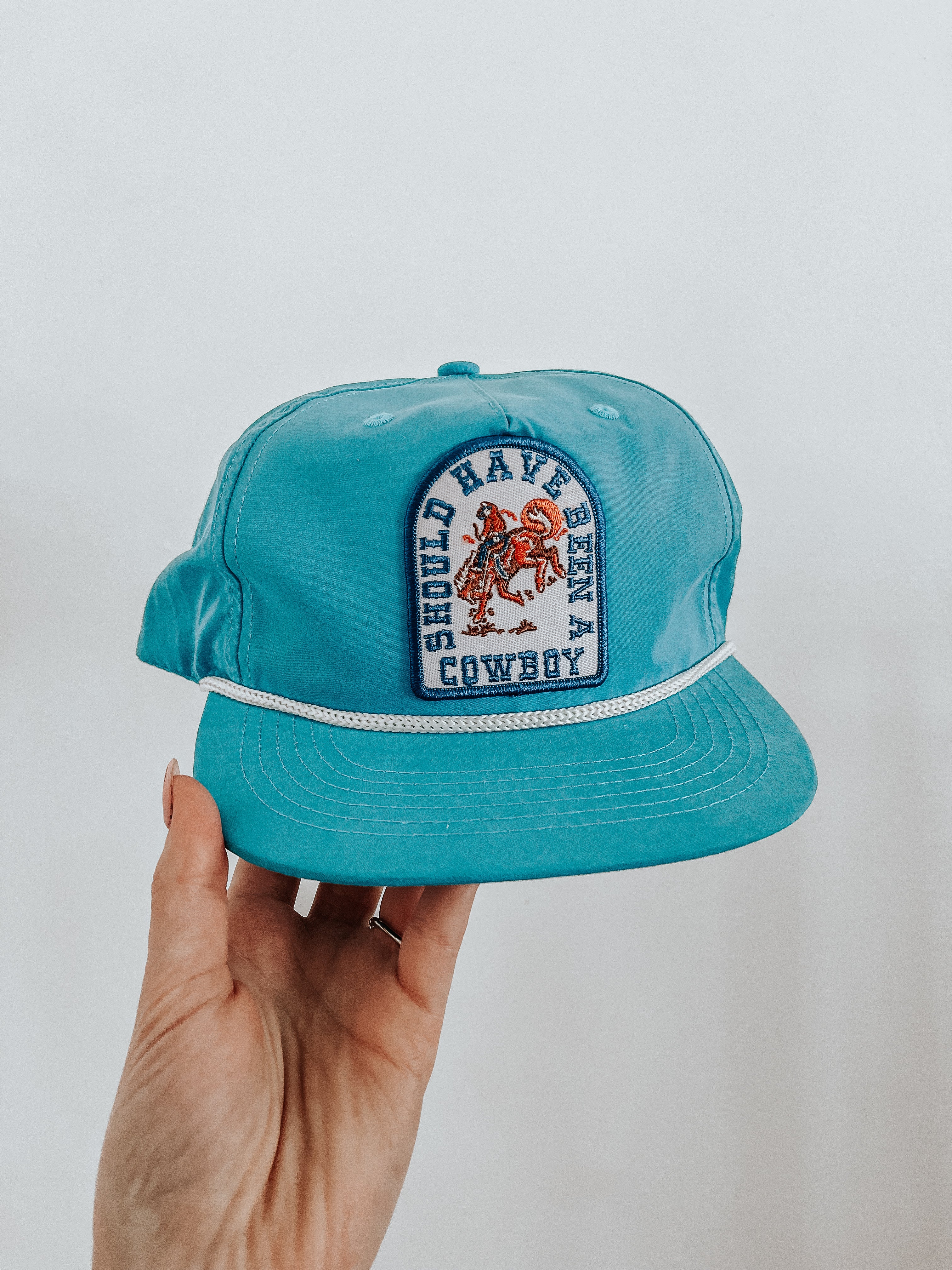 Should've Been A Cowboy Retro Hat