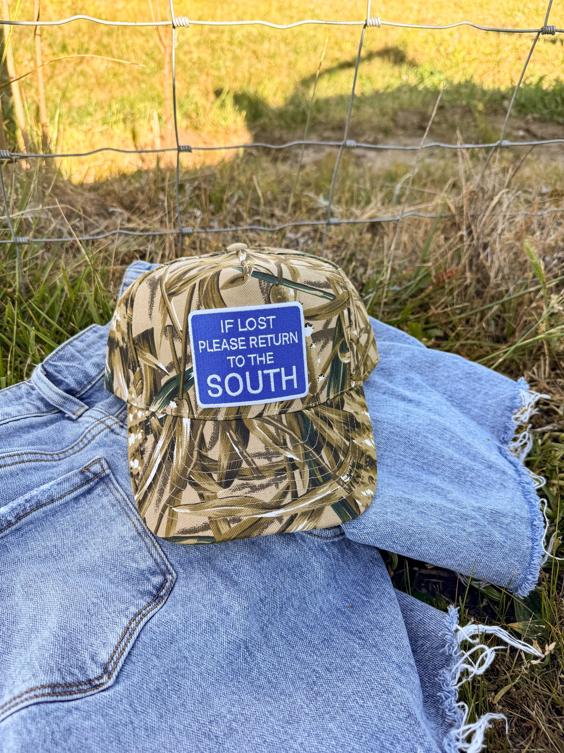 If Lost Camo Trucker Hat