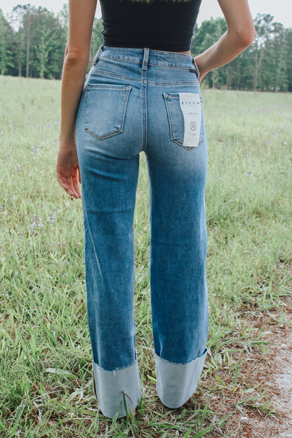 The Hudson Cuffed Jeans