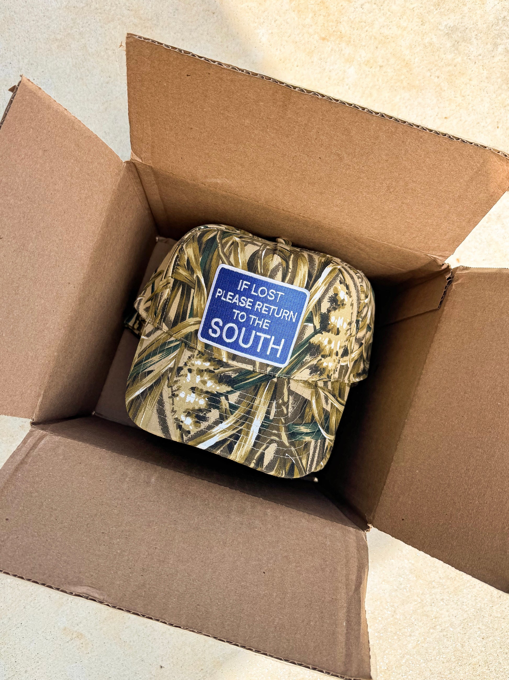 If Lost Camo Trucker Hat