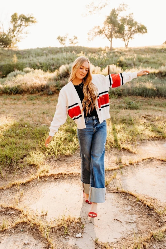 The Hudson Cuffed Jeans