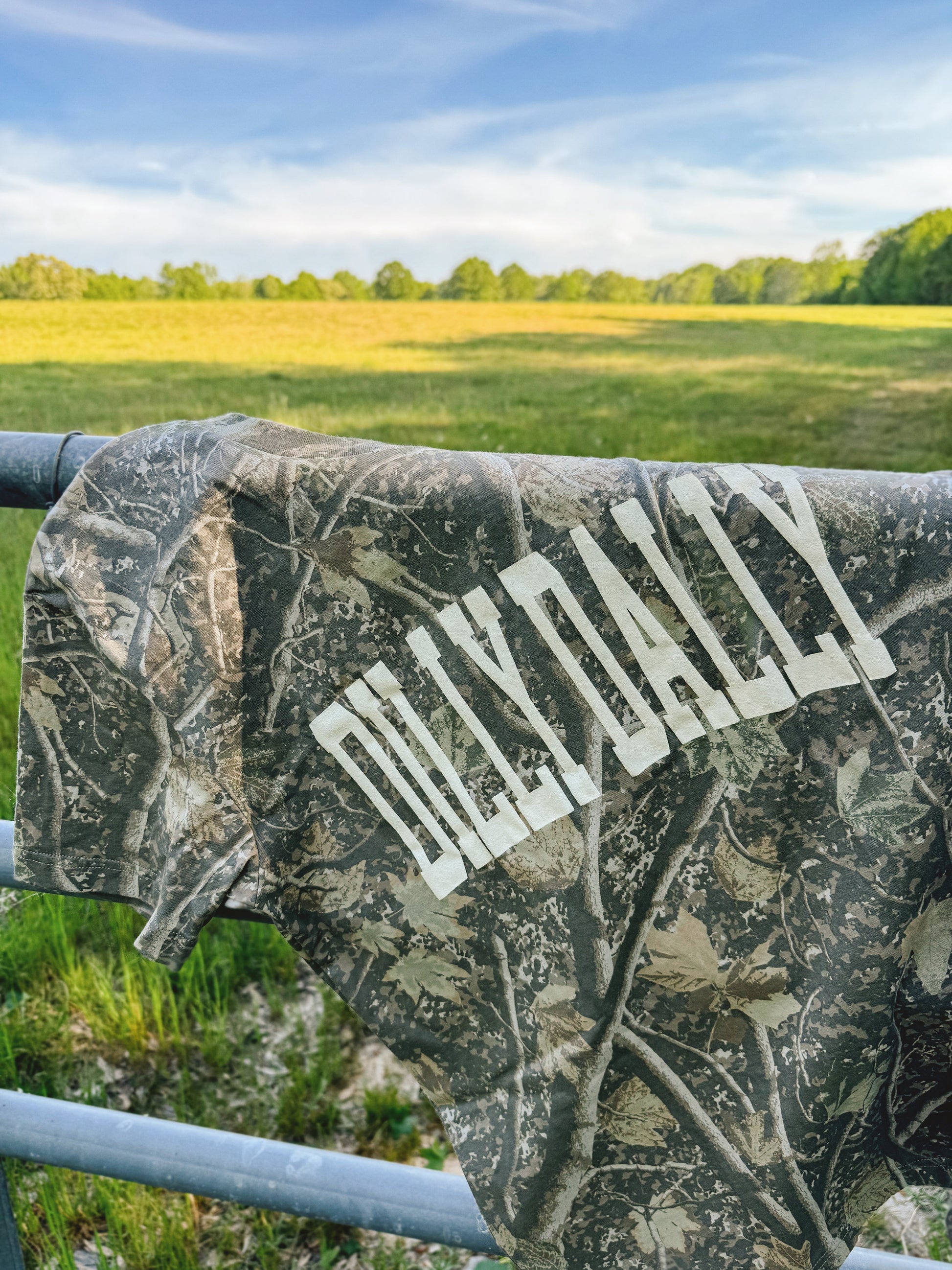 The Dilly Dally Camo Tee