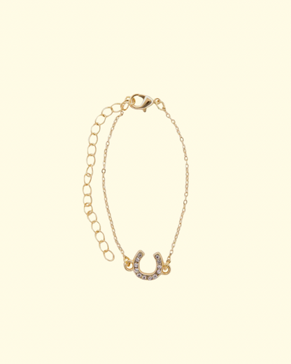 Desert Gold Horseshoe Bracelet