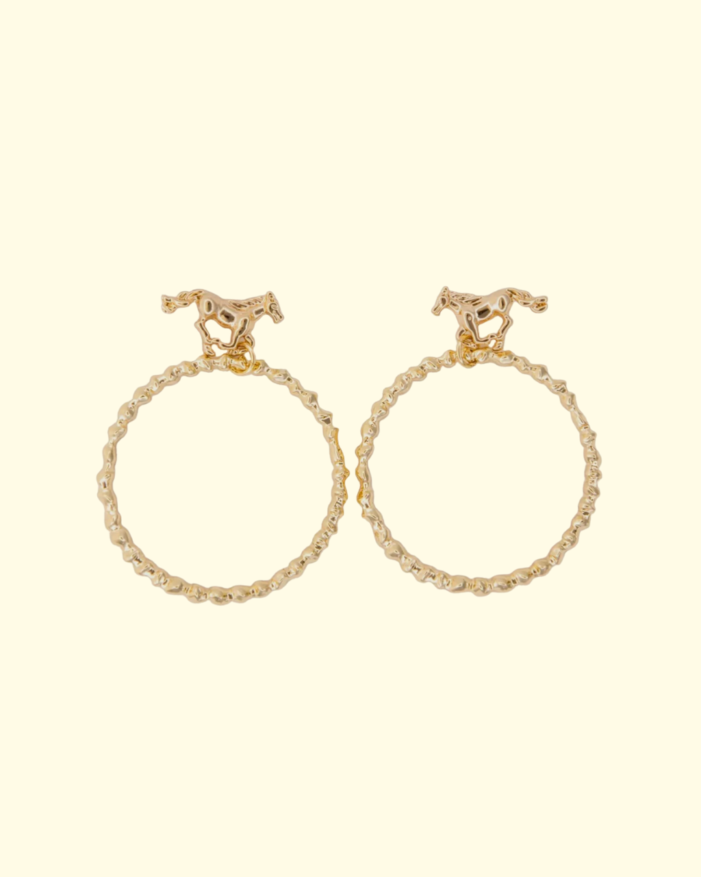 Buckin 18K Gold Plated Earrings