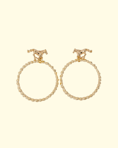 Buckin 18K Gold Plated Earrings