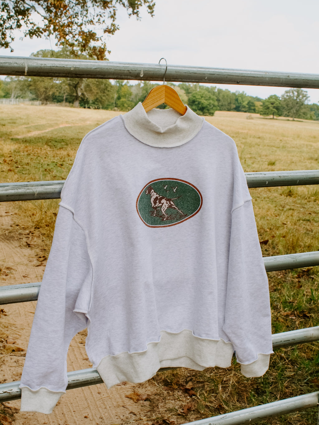 Field Days Mock Neck Crewneck
