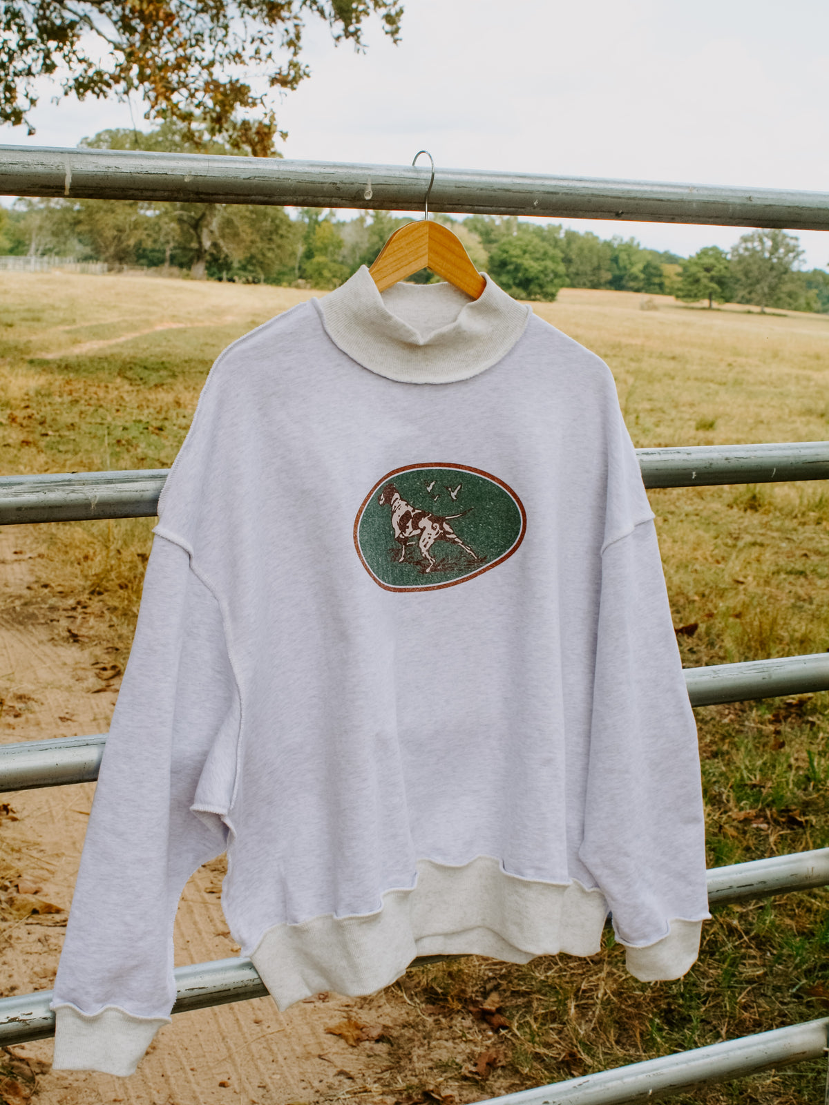 Field Days Mock Neck Crewneck