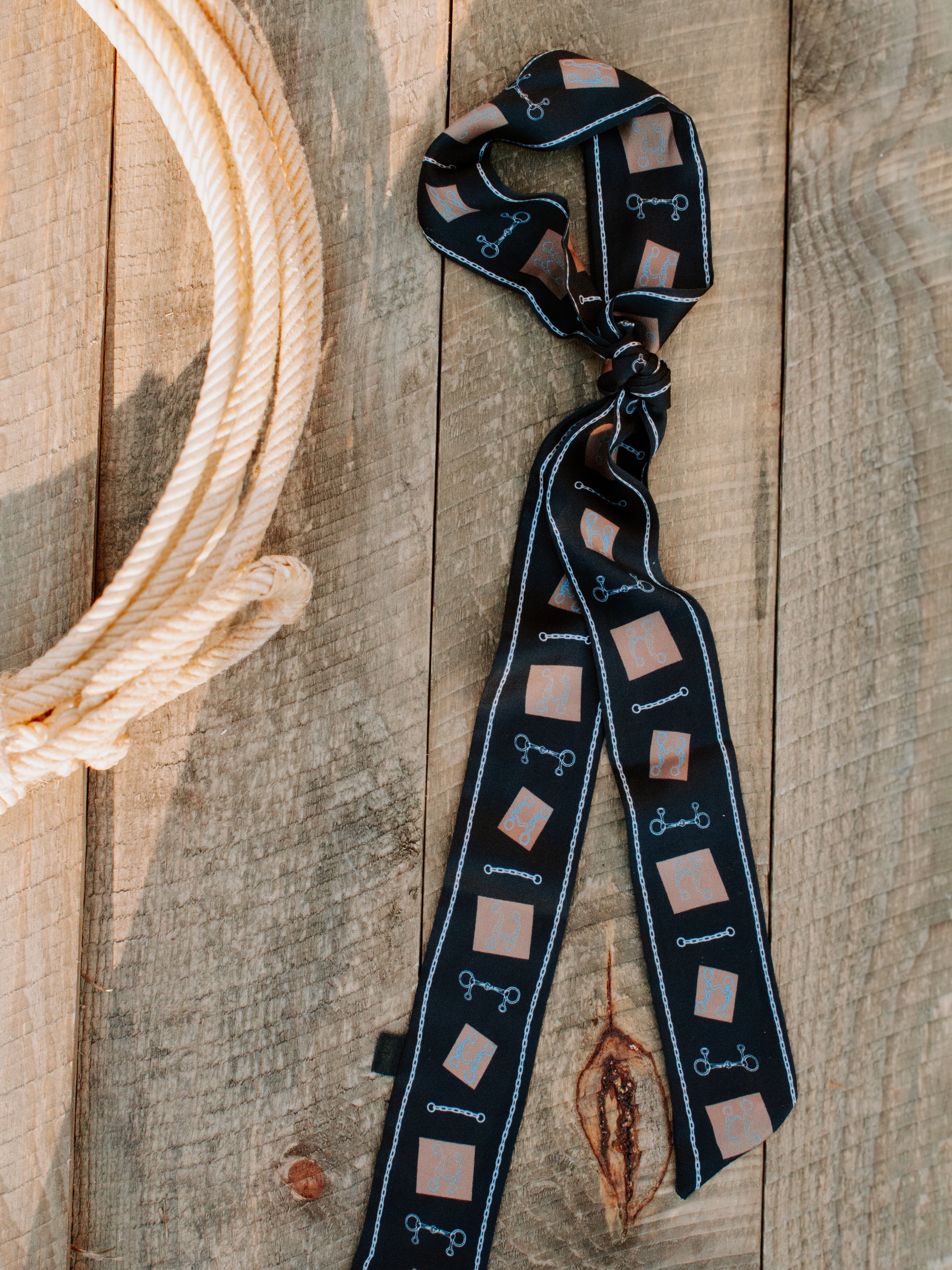 Little Bitty Satin Twilly