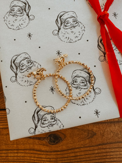 Buckin 18K Gold Plated Earrings