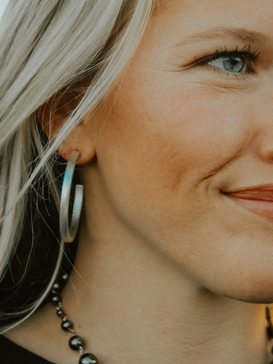 The Texas Girl Hoop Earrings