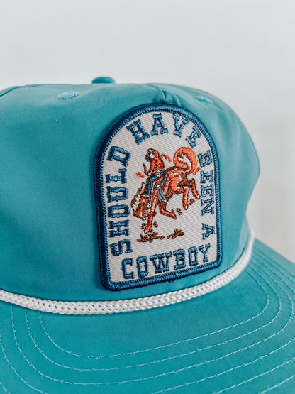 Should've Been A Cowboy Retro Hat