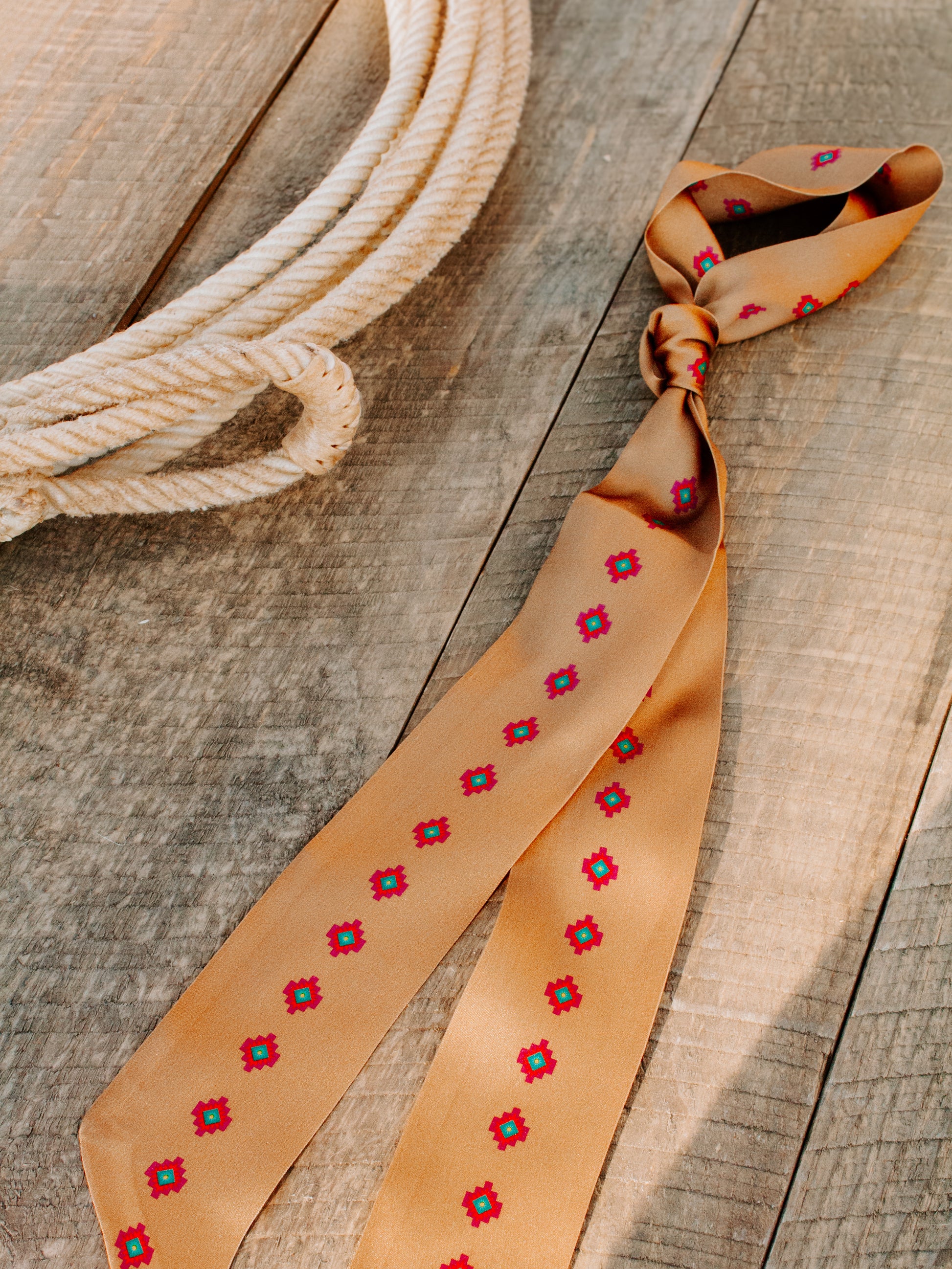 Desert Bloom Twilly Neck Scarf