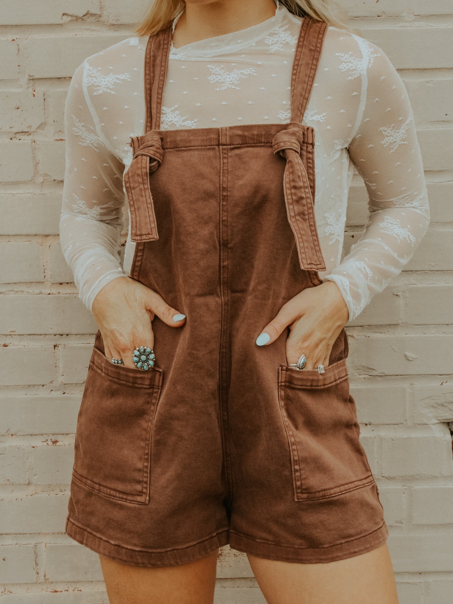 Never Better Mocha Romper