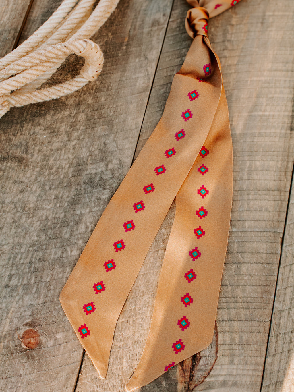 Desert Bloom Twilly Neck Scarf