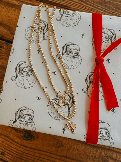 Prickly Pear 18K Gold Plated Necklace